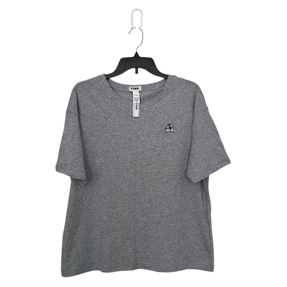 PINK Victoria's Secret Heather Gray Tee
